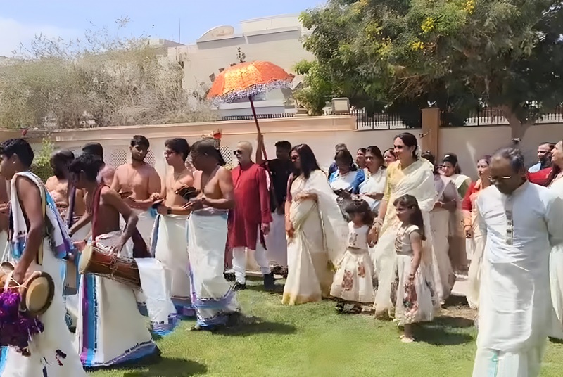 Onam celebrations at Embassy Of India, Muscat 2025